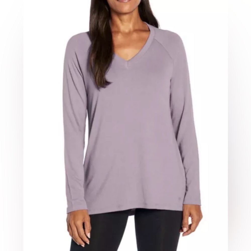 Banana Republic Women's Soft Long Sleeve V-Neck Tunic Top Shirt Size: XL
